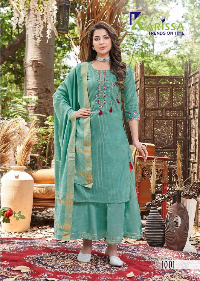 Harmony By Premium Heavy Cotton Kurti With Palazzo Dupatta Wholesale 
